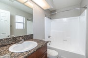 2BR, 2BA - 900SF - Bathroom - Smoketree