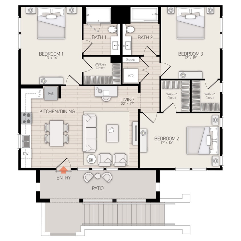 Floor Plan - Plan 28 - Brand New