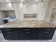 Lots of counter space, washer and dryer, 2 large pantry storage with pull out drawers! - 918 E Elk Ave