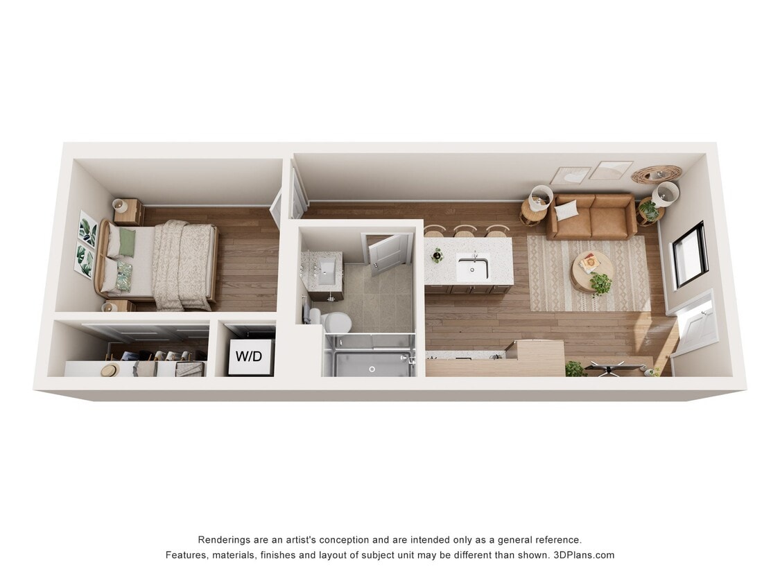 Floor Plan - A2 Patio