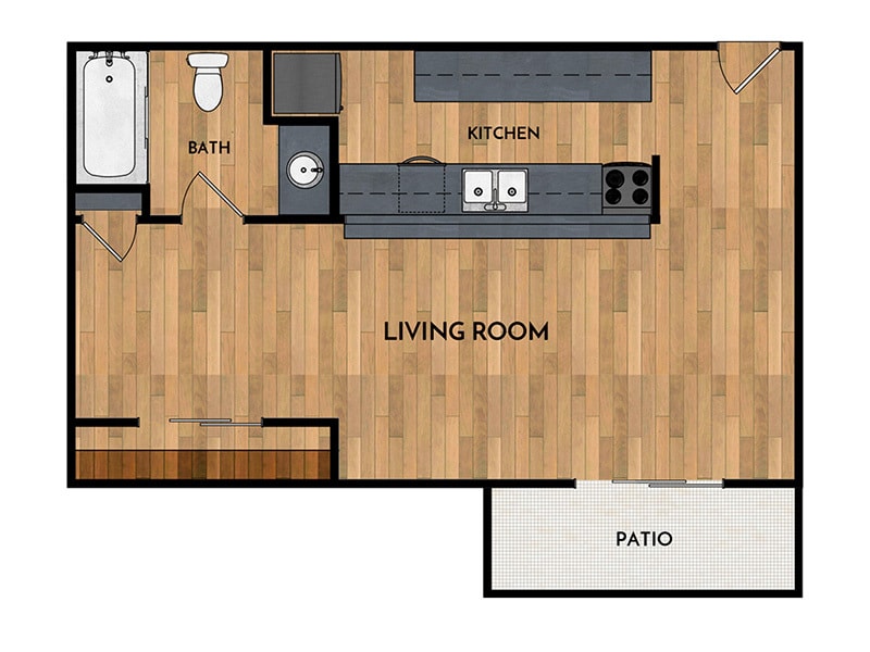 Floor Plan - 0x1