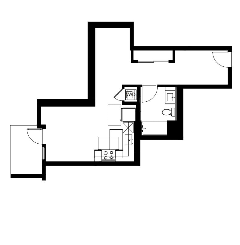 Floor Plan - S-6 - Studio