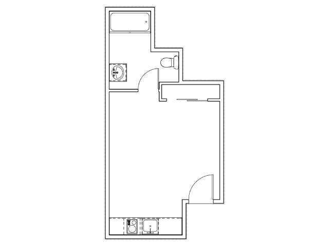 Floor Plan - Studio B
