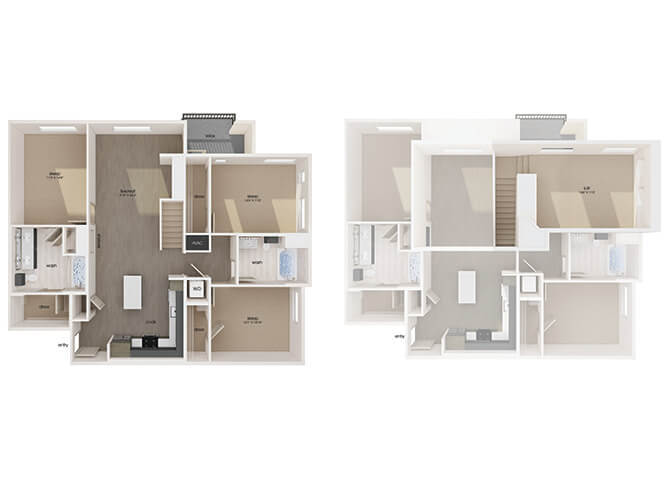 Floor Plan - Vesper + Loft-C1L
