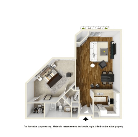 Floor Plan - 1A - Upgraded