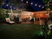 HIGHLITE: A Balmy Night at the Cabana with Firepit, BBQ, Bar, and Seating for Friends (Lots!) - 1103 S Crescent Heights Blvd House