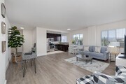 1BR, 1BA - 825SF - Living Room - 10401 Wilshire