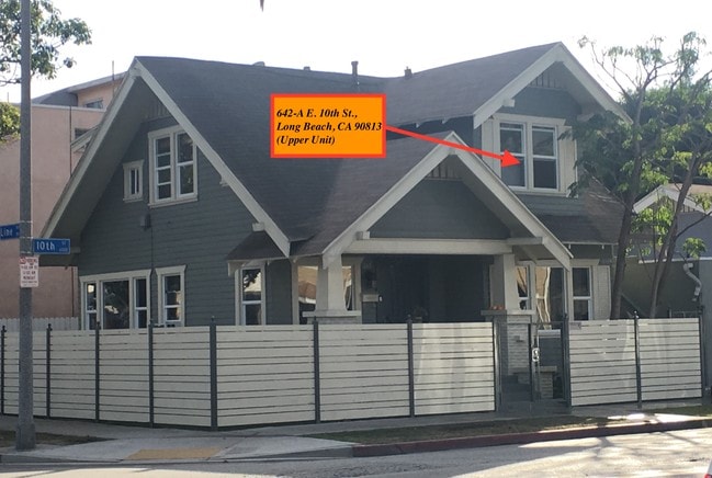 Upper Unit Available - 642 E 10th St Unit A