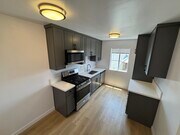 Studio #5 kitchen - 1165 N Normandie Ave Apartments