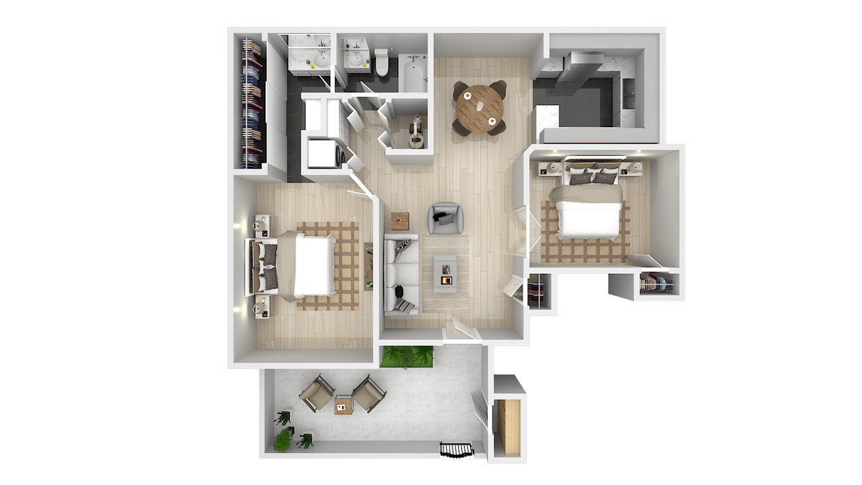 Floor Plan - Plan B Downstairs