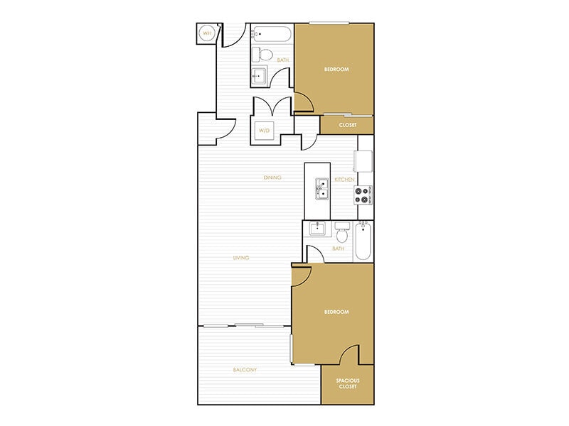 Floor Plan - 2x2_971