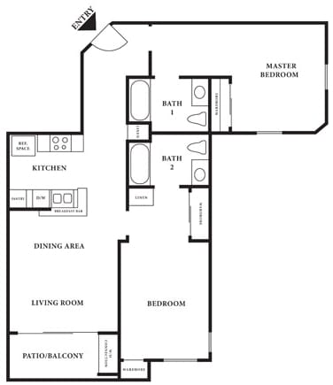 2BR/2BA - Torrey Pines