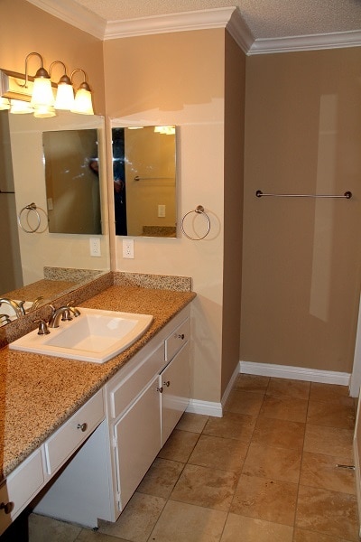 Floor Plan - Top Floor 2Bd 2Ba