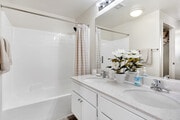 2BR, 2BA - 889SF - 1st Bathroom - Silverhawk Apartments