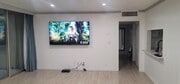 75" tv in Living Room - 1300 Midvale Ave Unit 307