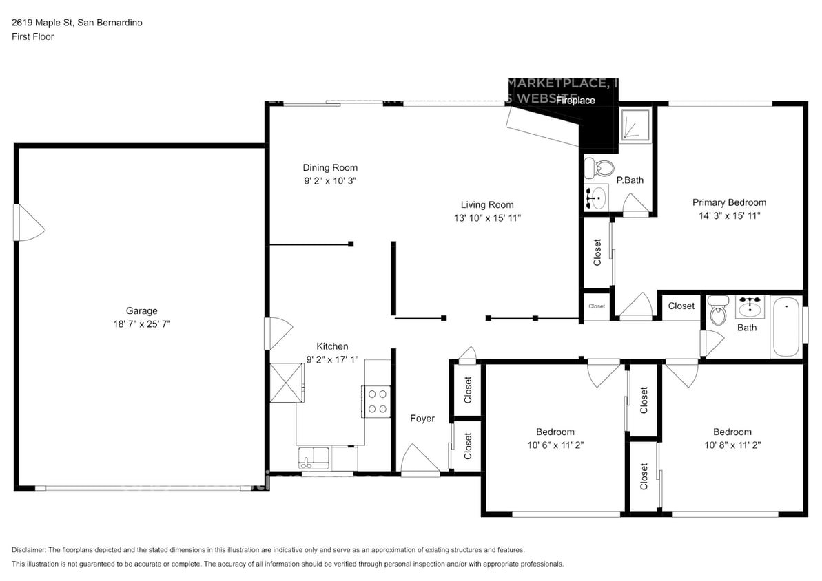 3D Tour - 2619 W Maple St