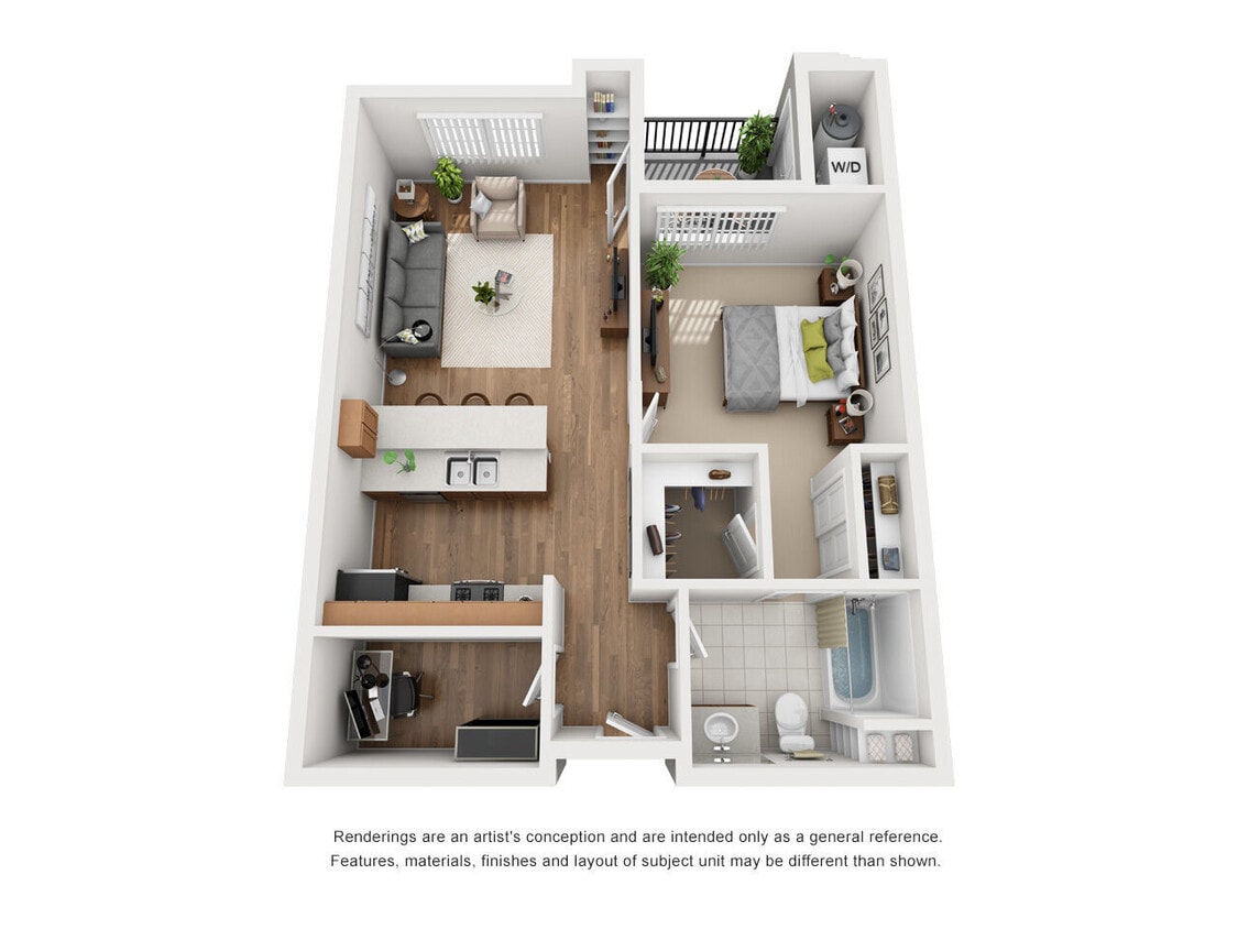 Floor Plan - 1x1 Mural
