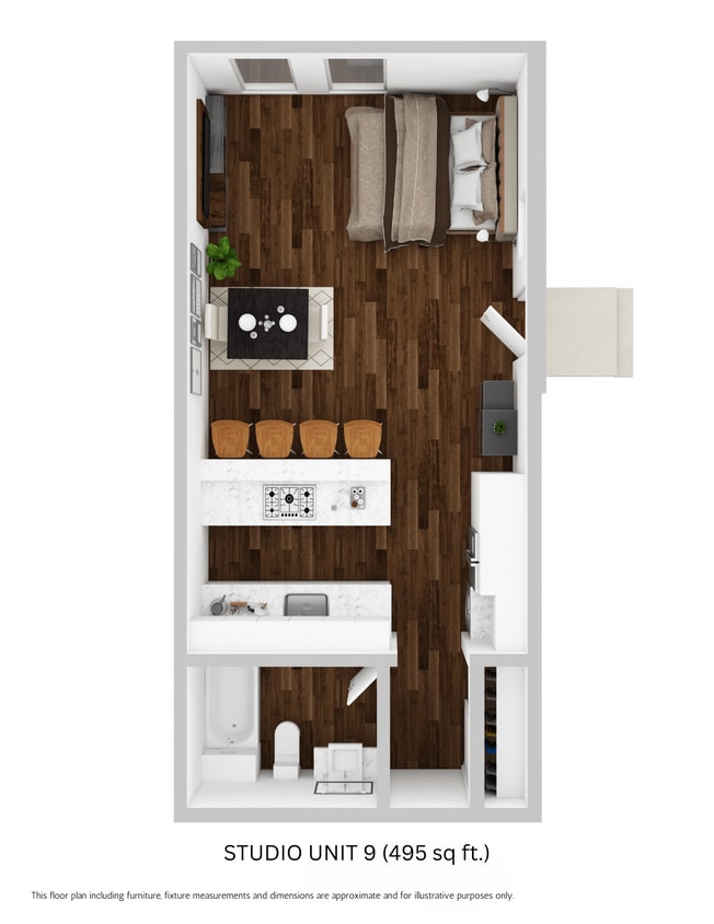 Floor Plan - Studio