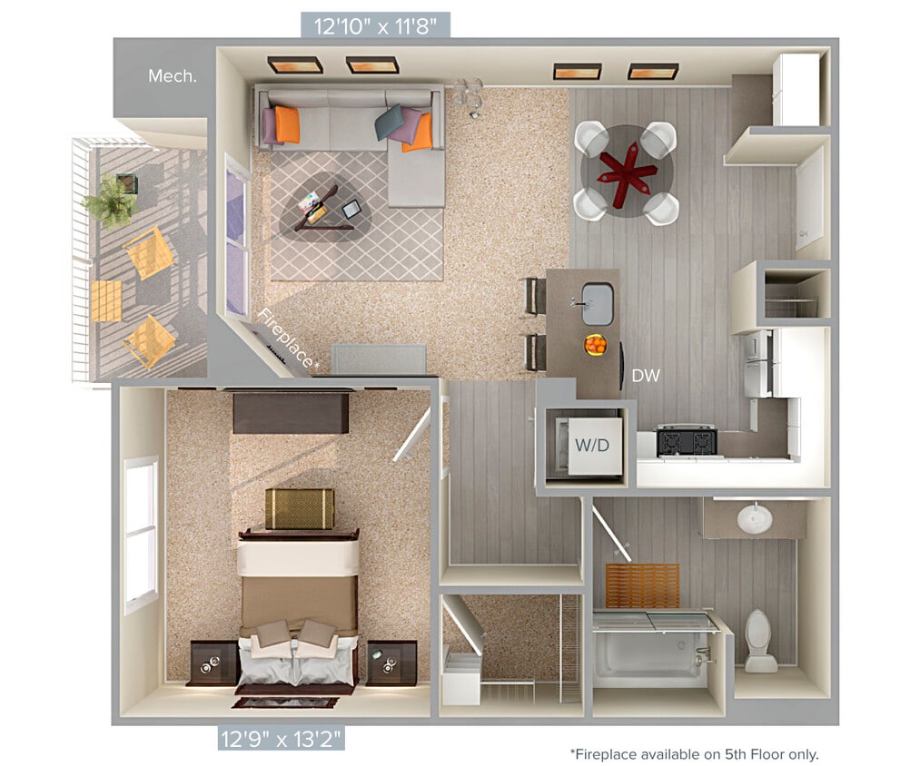 Floor Plan - A2-2-710sq