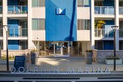 Close up of entrance - Dolphin Marina Apartments