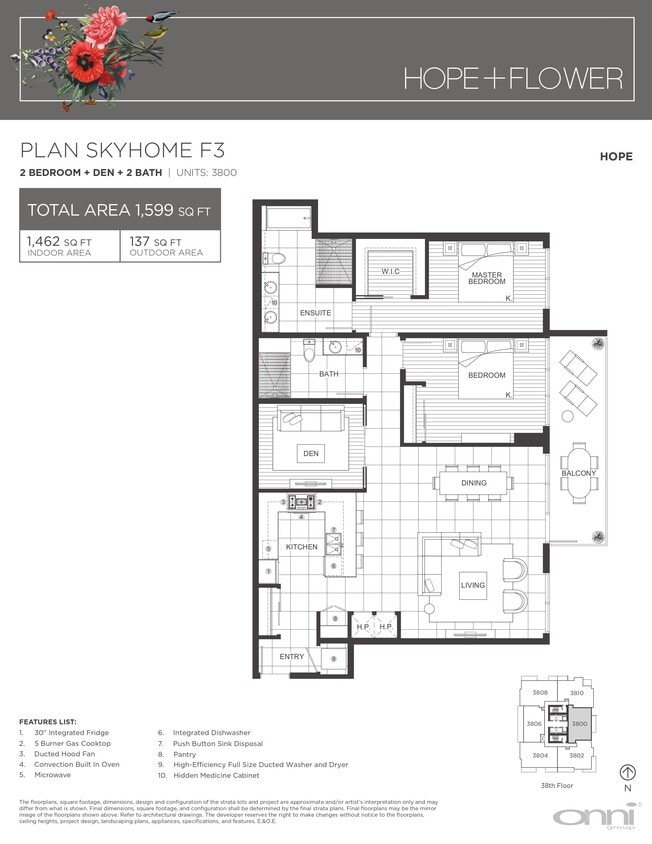 Floor Plan - Sky Home F3