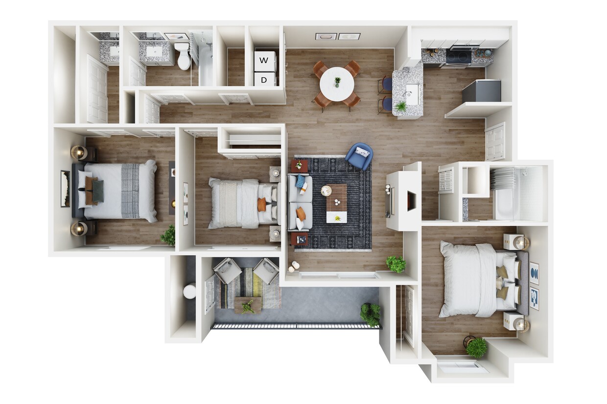 Floor Plan - C1 Renovated
