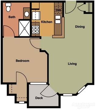 Floor Plan - Plan A/Den