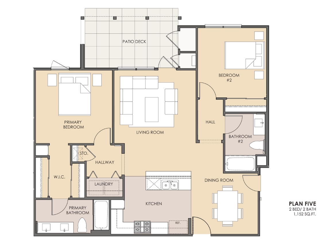Floor Plan - Villa Solace