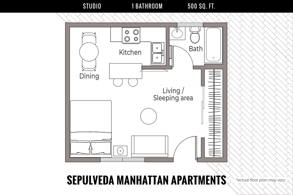 Floor Plan - Studio