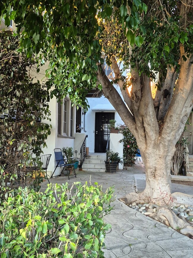 Common courtyard - 861 N Alexandria Ave Unit 861