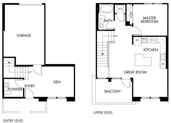 Floor Plan - 1BDER