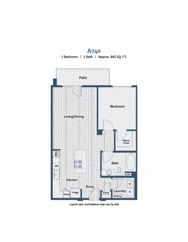 Floor Plan - A740