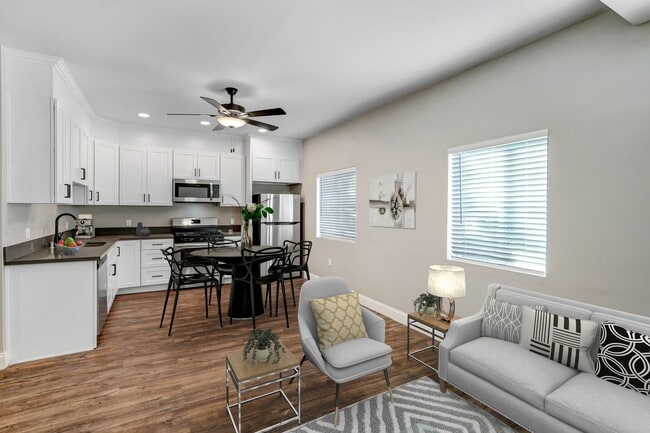 Living & Kitchen - Flats on Elk