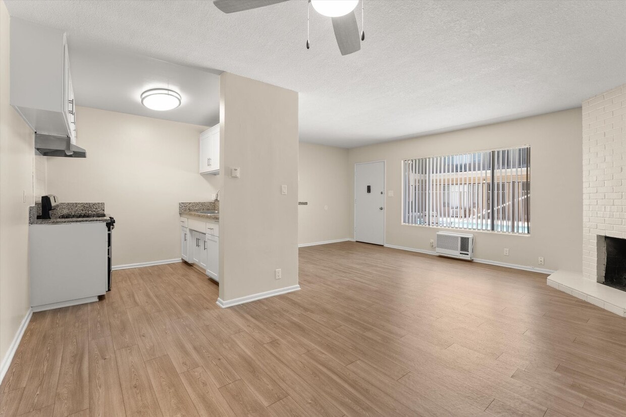 Floor Plan - 1bd/1ba - Deluxe