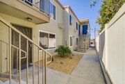 Inner courtyard of condo - 4062 Georgia St Unit 7