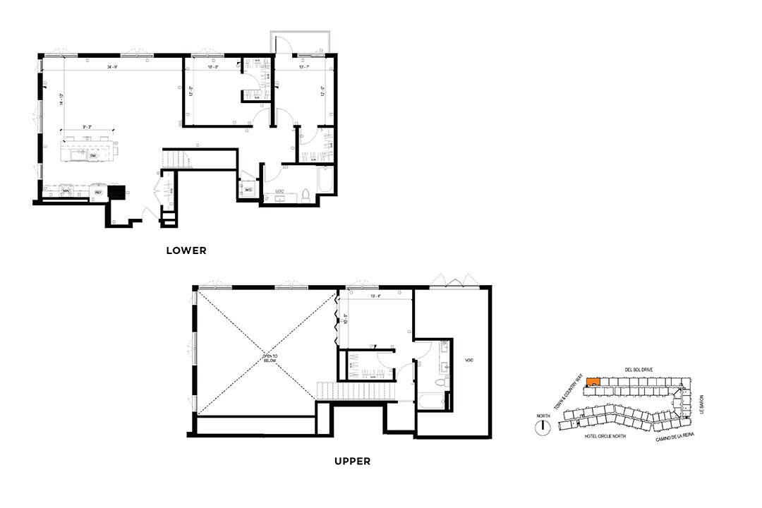 Floor Plan - Dth 3 Bedroom Townhome
