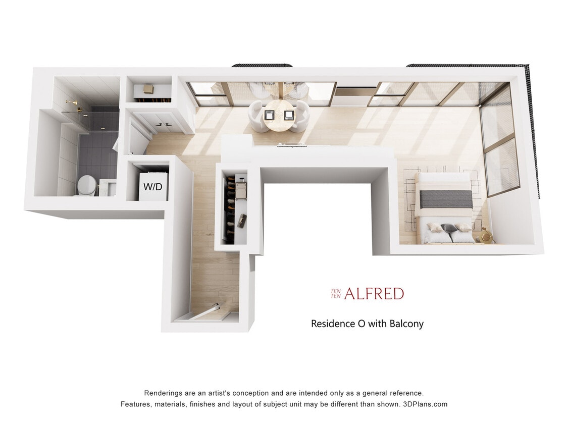 Residence O with Balcony - Residence O with Balcony