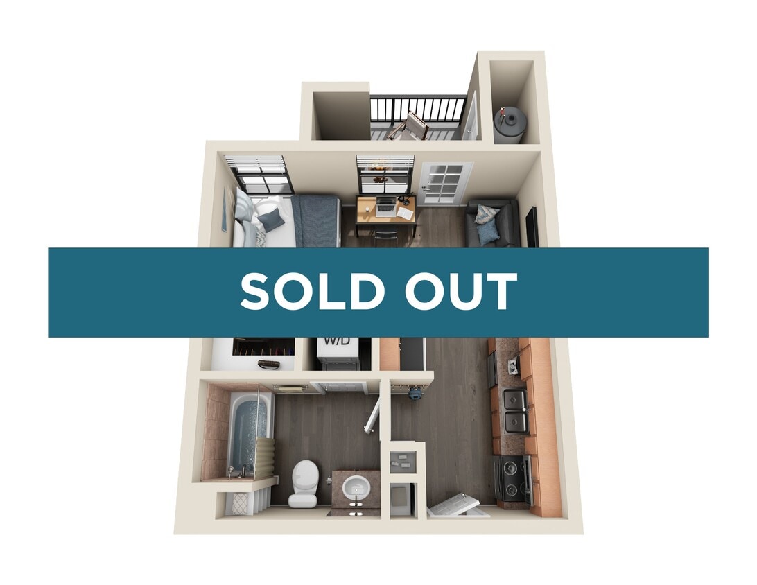 Fifty25_SoldoutFloorplans_Studio Elite - Studio - Elite
