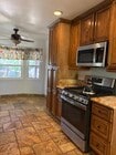 STainless steel aplliances: refrigerator, Dishwasher, Oven/Stove & Microwave - 6601 Louise Ave