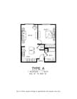 Photo - Apartment Unit Type: A | 1 Bedroom | 1 Bathroom Unit 417