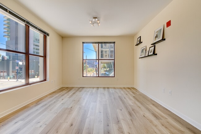 Living room corner view - 1150 J St Unit #205