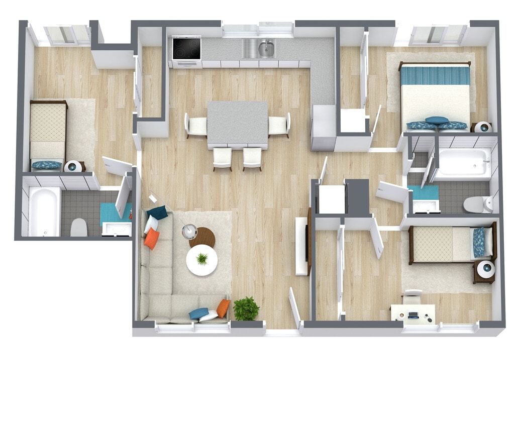 Floor Plan - Unit 6