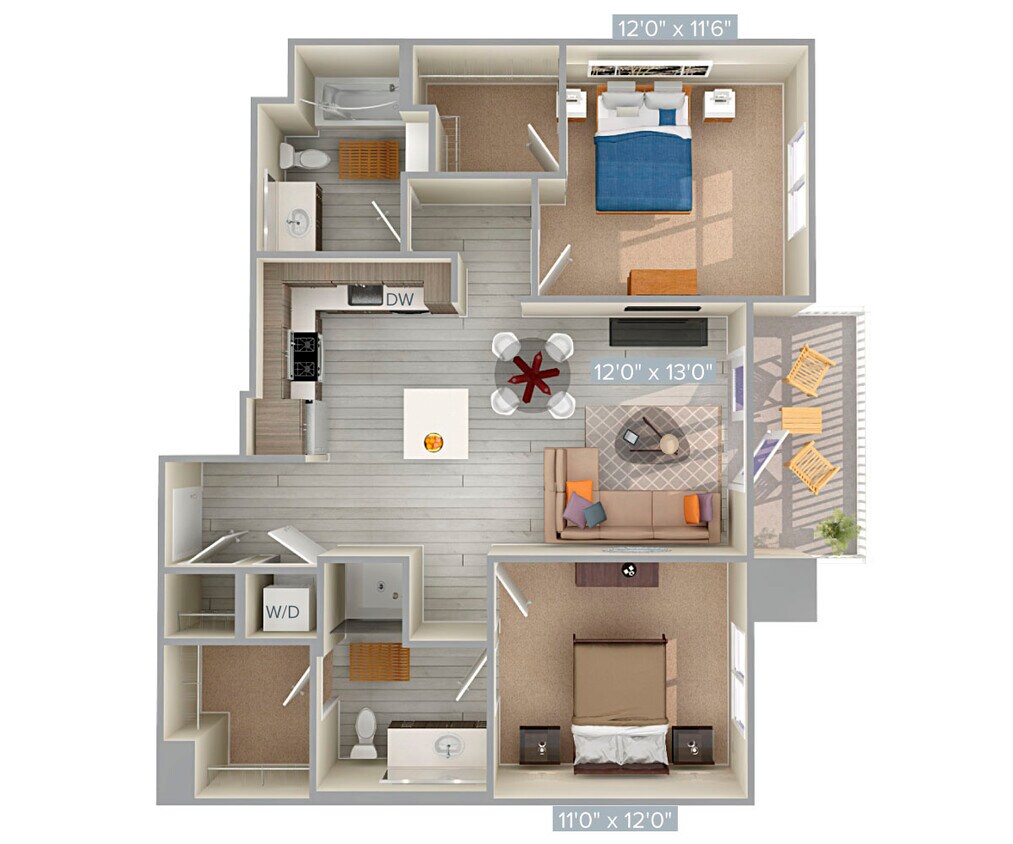 Floor Plan - B1-1032