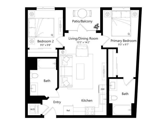 Floor Plan - 1650-Lincoln_2C