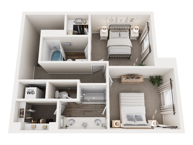 Floor Plan - Madrid-San Carlo II Townhomes