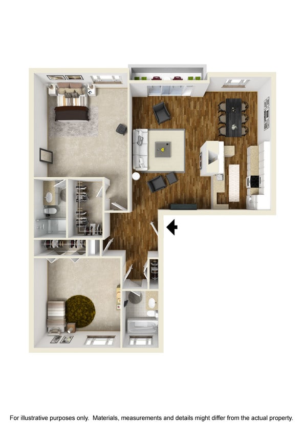 Floor Plan - 2B