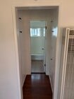 New tile, paint and toilet in bathroom. - 124 Quincy Ave Unit #4