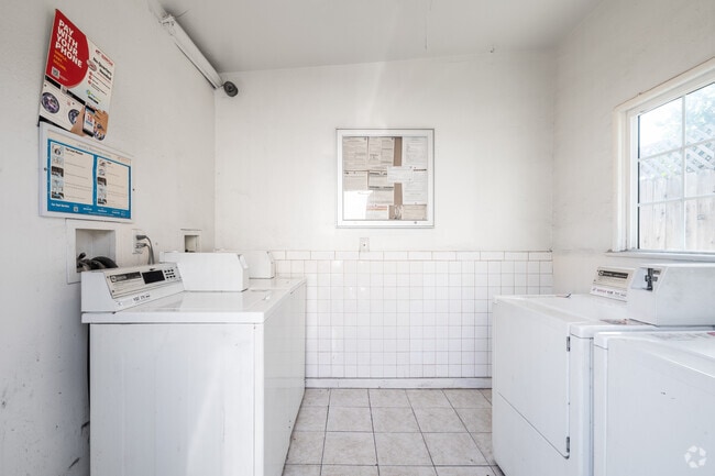 On site Laundry Room - Mid-Century Property Amid South LA’s Vital Commercial Corridor