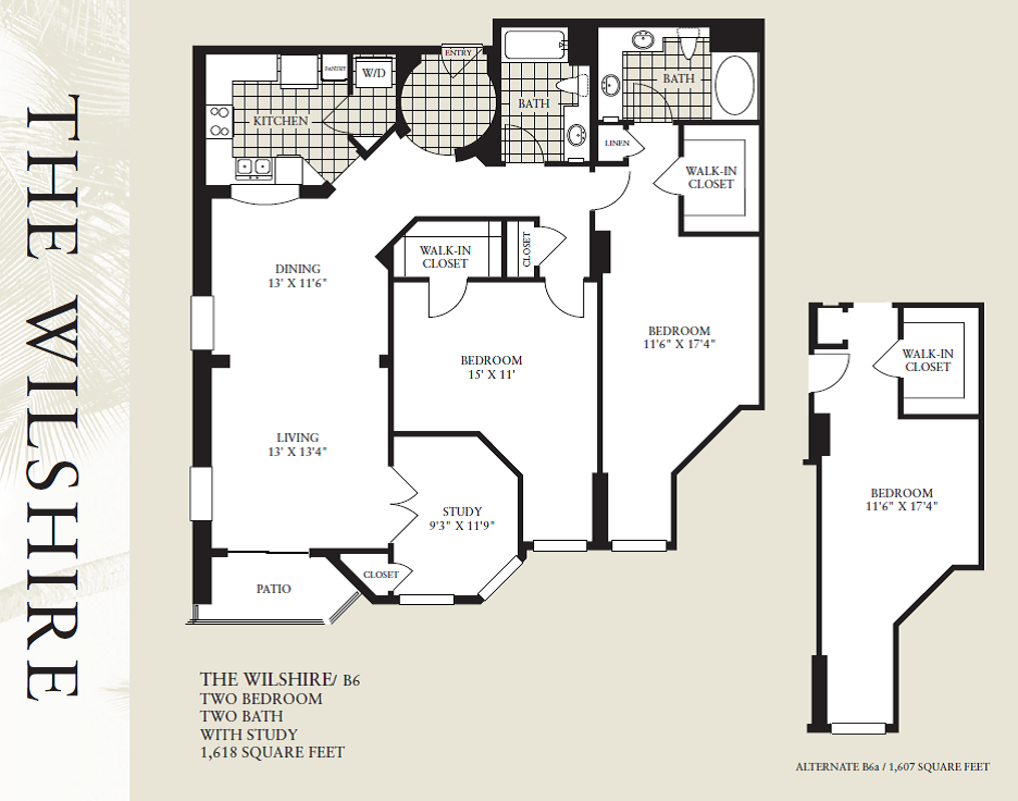 Floor Plan - Wilshire-1607