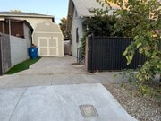 Inside the Driveway and view of Shed. - 5608 Naomi Ave House